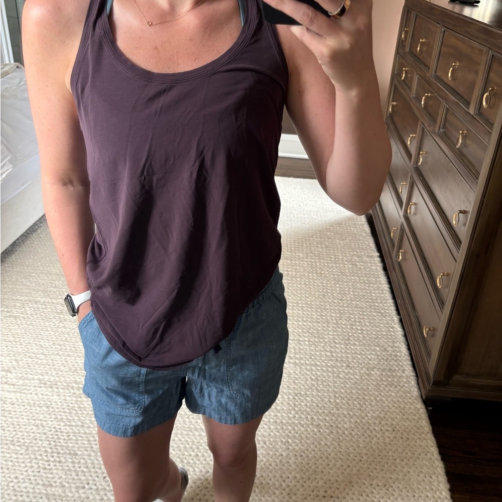 Lululemon Athletica Purple Relaxed Tank Top